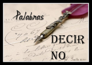 DECIR NO